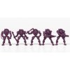 Fantasy Battles Creature Mini Action Figure Playset-Aliens 2 ʺ Fantasy Figures-XL 1/32nd Scale DND 5 pcs Characters Accessories RPGs and Soldiers
