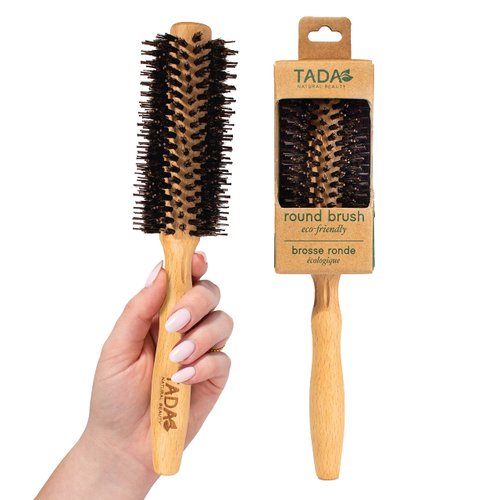 Tada Natural Beauty Bamboo Hair Brush l Wooden Comb l Bamboo Brushes for Wet Dry Curly Thick Stra...