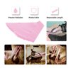 ATOMUS 100pcs Tattoo Clip Cord Sleeves with 2pcs Self-adhesive Bandage Disposable Plastic Cover Bags Tattoo Pen Bag Tattoo Machine Accessories (Pink)
