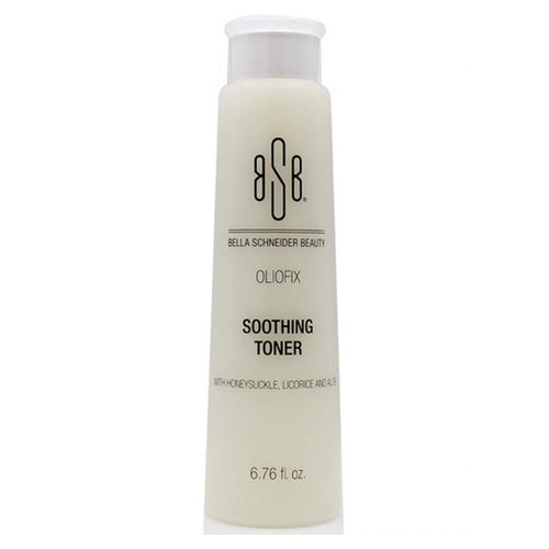 Bella Schneider Beauty OLIOFIX Soothing Facial Toner - Pore Minimizer & Calming Skin Treatment for Sensitive, Dry & Combination Types | Hydrating Toner With Honeysuckle, Licorice and Aloe Vera