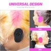 Beavorty Hair Styling Accessories 3 Pairs Silicone Ear Covers Hair Dye Ear Cover Protector Hair Perm Oil Shield Anti-Staining Earmuffs Protector for Salon Barber Hairdressing Hair Styling Tools