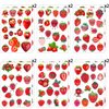 12 Sheets Strawberry Temporary Tattoos for Kids, Berry First Birthday Party Supplies Decorations Cute Fake Tattoos Strawberry Party Favors for Boys Girls Strawberry Theme Gifts Goodie Bags Stuffers