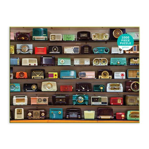 Galison Chihuly Vintage Radios 1000 Piece Puzzle from Galison - Featuring Chihuly's Vintage Radio Collection, Fun and Challenging Puzzle The Whole Family Can Enjoy, 27" x 20", Unique Gift Idea