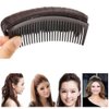 3PCS Womens Hair Bun Invisible False Hair Clip Hair Base Bump Fluffy Hair Pad Styling Insert Tool Increased Hair Pad Hair Accessories Styling Insert Tool (Nature Black)