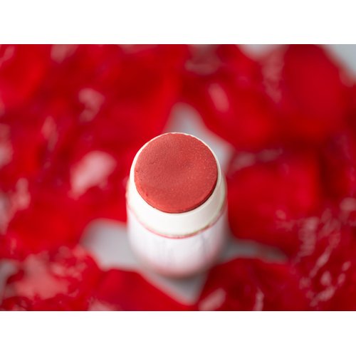 J&L Naturals Tinted Lip Balm | Vegan & Cruelty Free Lip Stain | Zero Waste Makeup | Plastic-Free, Hydrating & Moisturizing Lip Tint | Made in US (Single (1-Pack), Ruby Elegance)