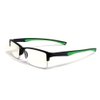 Calabria 6904 Flexie Bendable Reading Glasses +2.00 Green Men Women Readers Flexible Bending Eyeglass w/Soft Case