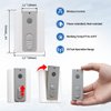 TOPENS TC173 Wireless Push Button for Automatic Swing Sliding Gate Opener Garage Door Opener Surface Mounted Portable Switch Security Gate Operator Accessory