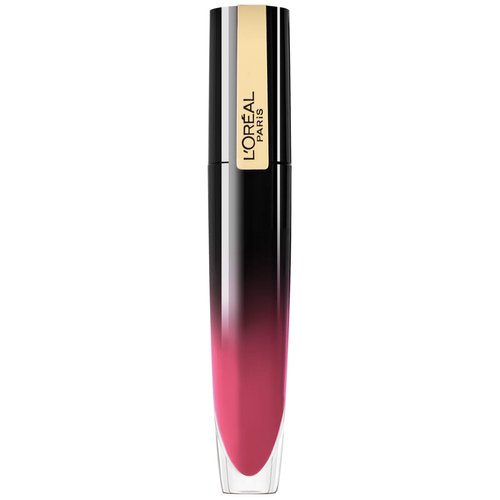 L'Oreal Paris Brilliant Signature Shiny Lip Stain Lipstick, Be Cheerful 0.21 Fl Oz.
