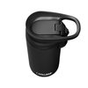 CamelBak Forge Flow Coffee & Travel Mug, Insulated Stainless Steel - Non-Slip Silicon Base - Easy One-Handed Operation - 12oz, Black