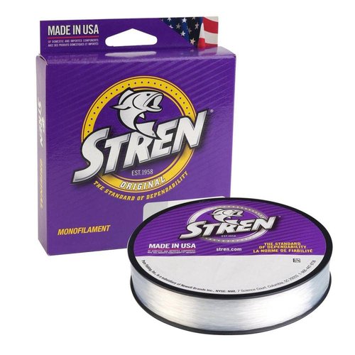 Stren Original®, Clear/Blue Fluorescent, 6lb | 2.7kg Monofilament Fishing Line, Suitable for Freshwater Environments