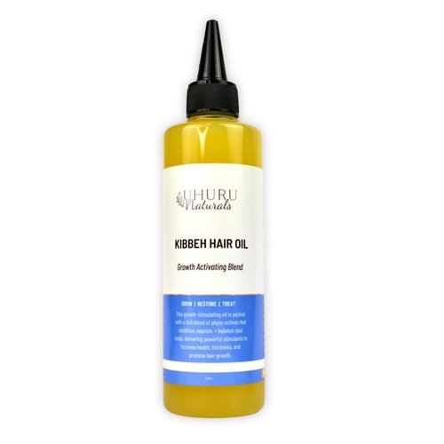 Uhuru Naturals Kibbeh Hair Oil (8oz) - Growth Activating Blend