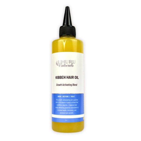 Uhuru Naturals Kibbeh Hair Oil (8oz) - Growth Activating Blend