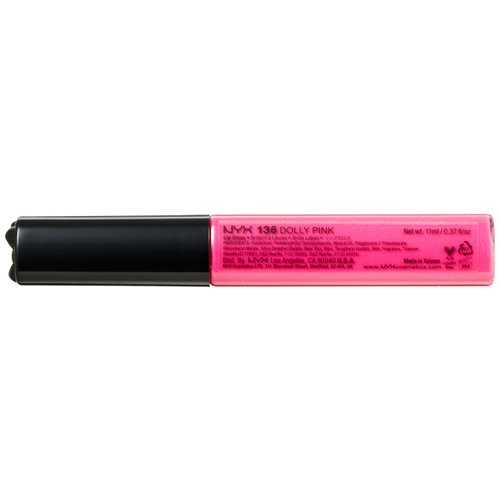 NYX Professional Makeup Mega Shine Lip Gloss, Dolly Pink, 0.37 Ounce