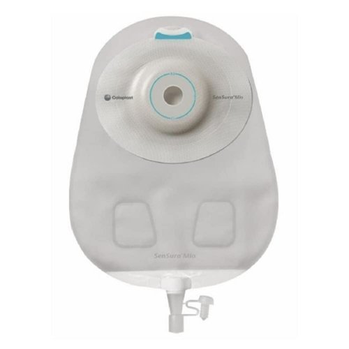 SenSura Mio Convex Urostomy Pouch Drainable 3/8 to 1-11/16" Stoma 1pc System 16837, 10 Ct