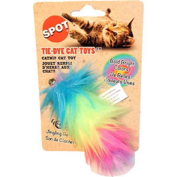 SP TIE DYE PLUSH CAT TOY ASST 5i48
