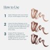 Wonderskin Eyebrow Tint - Wonder Blading Brow Stain & Go Masque, Long Lasting Brow Tint, Transfer Proof and Smudge Proof Eyebrow Stain (Brunette)