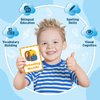 Edulok Bilingual Flash Cards, Spanish to English, Spanish Vocabulary Baby Flash Cards, First Words Flashcards, Learn Spanish for Kids, Toddler Alphabet Flash Cards, Learn English for Spanish Speakers