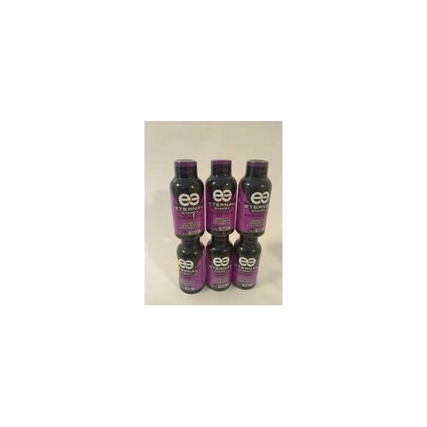 PACK OF 8 - Eternal Energy Premium Energy Shot, Grape, 1.93 fl oz, 6 count