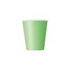 Lime Green Solid Paper Cups - 9 oz (Pack of 14) - Elegant & Eco-Friendly Party Drinkware - Perfect for Birthdays, Showers, & Special Celebrations