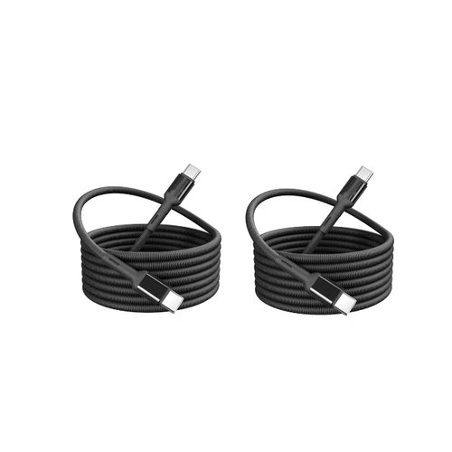 ExtremeCases for Unihertz Tank 3 Pro 2Pack 4FT USB C to C Fabric Charging Cable (C to C Cable)
