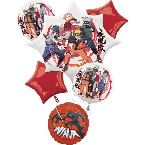 Anagram Naruto Birthday Party Supplies Balloon Bouquet Decorations, BQ_4199