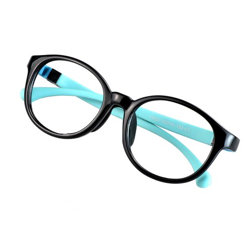 VisionGlobal Blue Light Blocking Glasses for kids, Anti Eyestrain and Blurry, Computer Glasses, Anti Glare
