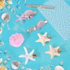 Vodolo Seashell Hair Clip,6PCS Shell Pearl Starfish Hair Clips,Unique Novelty Beach Ocean Mermaid Hair Accessories for Women Girls,Hair Decoration for Halloween Christmas Weddings Party Evenings