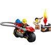 LEGO City Fire Rescue Motorcycle Firefighter Toy Playset for Kids Ages 4 and Up, Includes a Motorcycle Toy and 2 Minifigures, Fun Gift Idea or Pretend Play Toy for Boys and Girls, 60410