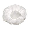Disposable Caps Hair Nets, Salon Spa Food Service 100 Pack 21" White