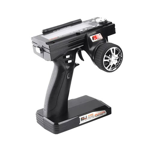 Flysky FS-GT3B Rc Transmitter & FS-GR3E Receiver, 2.4Ghz 3 Channel Rc Car Remote Controller and Receiver