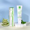 Natural Fluoride Free Toothpaste - Nano Hydroxyapatite, Remineralizing, Sensitive Teeth, Whitening & Zero Waste Tube - Dentist Recommended for Adult & Kids Oral Aloe Vera & Chamomile (Single, Aloe)