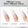 MIZHSE Quick Dry Nail Polish, Milky White Nail Polish Air Dry Fast, 15 ml Regular Water-based Nail Lacquer Non Gel Full Coverage High Glossy Shine Nail Art Manicure Home