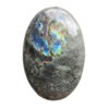 Loveliome Natural Moonstone Oval Polished Worry Stones, Healing Crystal Indoor Fountain Stones Massage Energy Anxiety Relief Items