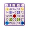 YH Poker Yuanhe Bingo Cards Game Set - Includes 100 Bingo Cards and 1000 Colorful Transparent Bingo Chips, Great for Bingo Games,Card Games, School Classroom Games,Family Gathering Activity