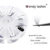 Volume Lash Extensions 12D Premade Fans Eyelash Extensions 500 PCS 0.07mm Thickness 9-16mm Mixed C/D Curl Short Stem Premade Volume Eyelash Extensions Pointed Base Fans by WENDY LASHES (500PCS-12D-0.07-C, 13-20mm Mixed Tray)