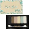 Pop Beauty Eye Shadow Shimmer Palette - Lid Gold