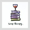 30 Pk, "Group Therapy" Cocktail 3-Ply Paper Party Napkins for Book Club, Wine Night, Womens Group, Galentine's Day or Girls Night
