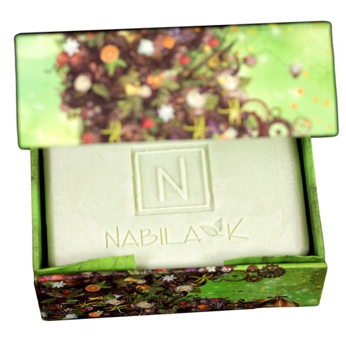 Nabila K Voyager's Garden Triple Milled Bar Soap, Moisturizing, 7 ounces