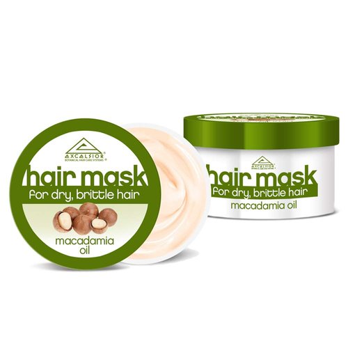 Excelsiorr Hair Mask Dry, Brittle Hair W Macadamia Oil, 6 Ounce