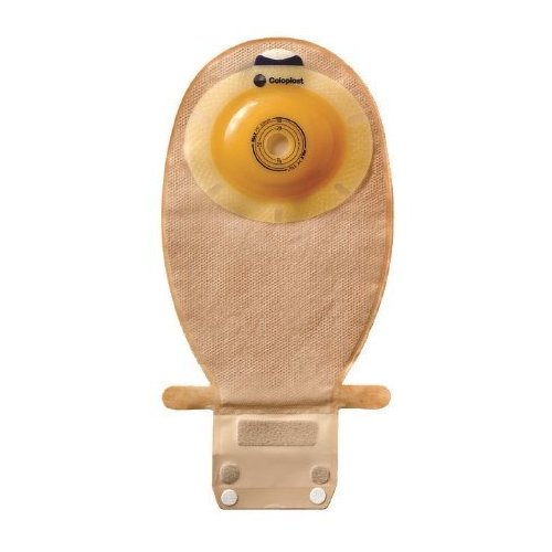 Ostomy Pouch SenSura EasiClose One-Piece System 5/8 to 1-3/4" Drainable Convex Light, Trim To Fit (#15606, Sold Per Box)