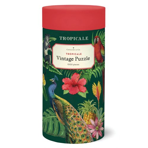 Cavallini 1000 Piece Puzzle, Tropicale (PZL/TROP)