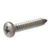 Crown Bolt 13922#8 x 1 Inch Pan-Head Phillips Self-Drilling Stainless Steel Sheet Metal Screws, 25-Count
