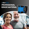 RiptGear Back Brace for Lower Back Pain Relief - Breathable Back Brace for Men and Women - Ideal for Lifting, Work, Sciatica, Herniated Disc, and Lumbar Support - Blue, XXXL (Waist: 44"-47")