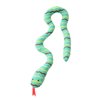 WonMaiDangGX Cat Catnip Toy Carton Snake Shape Cat Toy Comfortable Soft Interactive Toy for Cats Dogs Rabbits