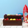 Vegetable Shelves Miniature Furniture Accessories Mini Stands for Display Doll Furniture Doll House Storage Rack Model Miniature Grocery Stand Wear Resistant Mini Furniture