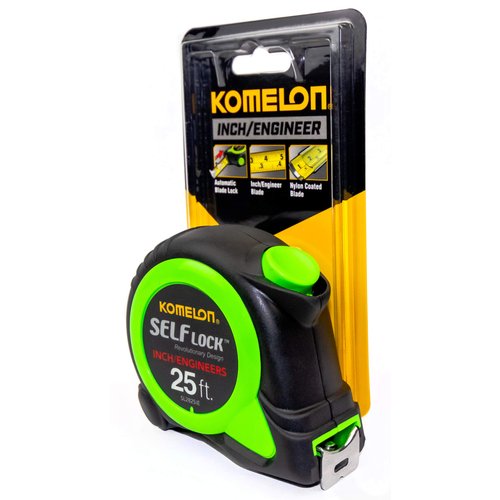 Komelon SL2825IE 25ft. Self Lock Tape Measure