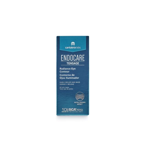 Endocare Tensage Eye Contour Radiance 15ml - Peptide Anti-Aging Moisturizer for All Skin Types