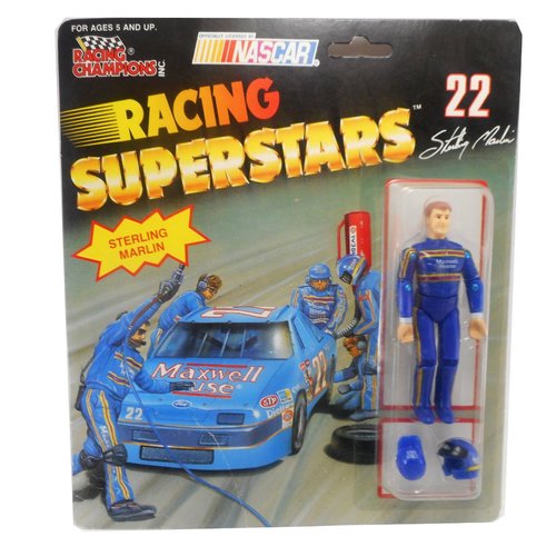1991 Racing Champions Sterling Marlin #22 Superstars Action Figure