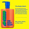 JB SKRUB - The Body Wash for Kids, Tween & Teen Boys with Foaming Action & Natural Citrus Scent - No Harsh Ingredients Boys Body Wash - Conquer Adolescent Funk with Confidence - 14 Oz.