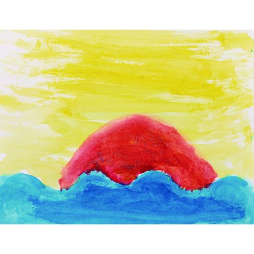 Colorations Best Value Jumbo Washable Watercolors, Set of 6 Refills – Watercolor Paint for Kids, Includes Green, Yellow, Red, and Blue – Washable Paint for Classroom and Home Learning